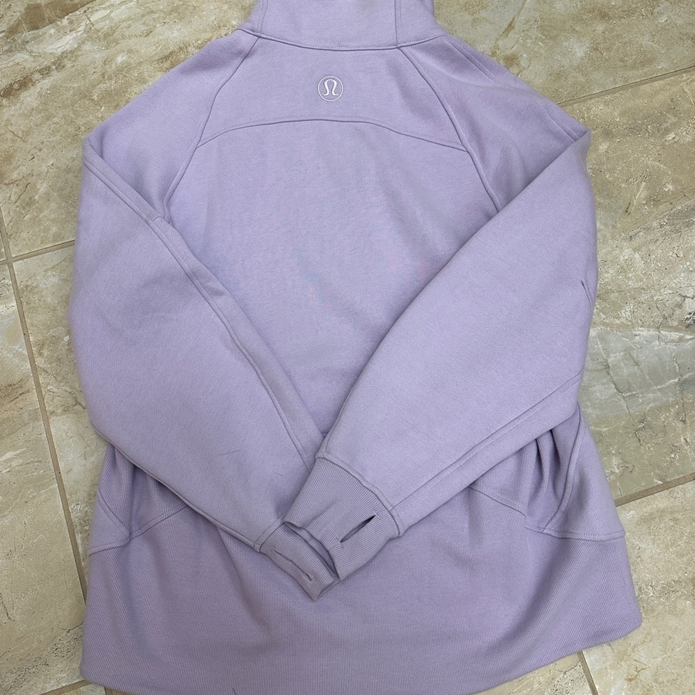 Lululemon Scuba Oversized Half Zip Long Funnel Neck - Picture 3 of 5